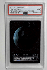 V1145: 2000: DEATH STAR: REFLECTIONS: FOIL: DARK SIDE: PSA 9: MINT: 88724564